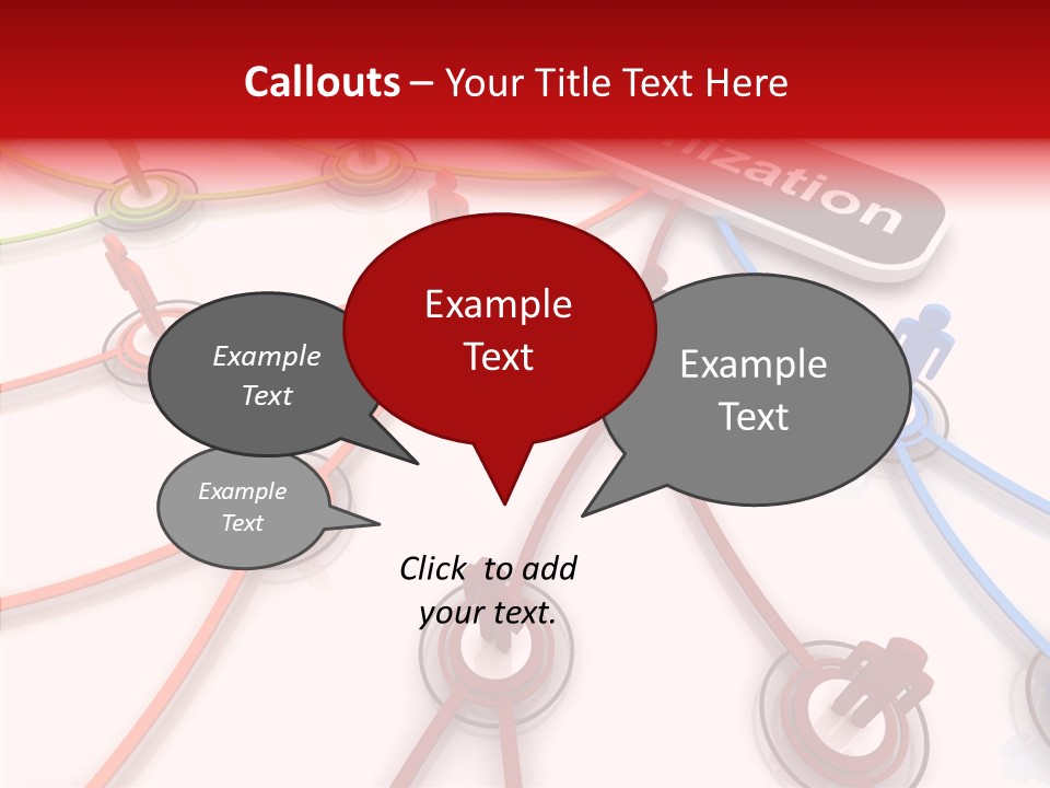 Strategy Organization Maps PowerPoint Template
