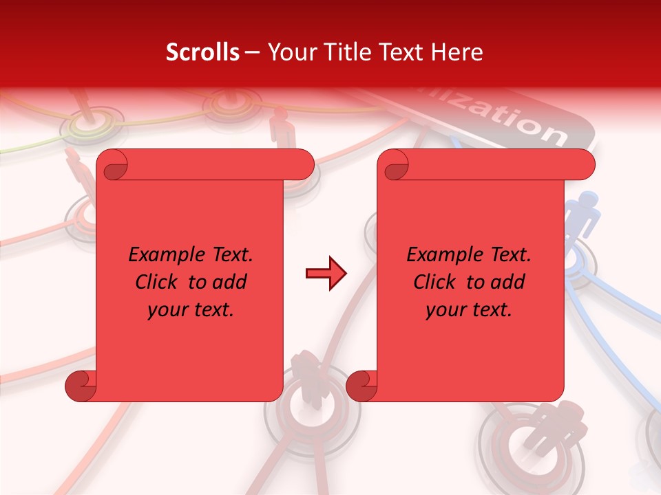 Strategy Organization Maps PowerPoint Template