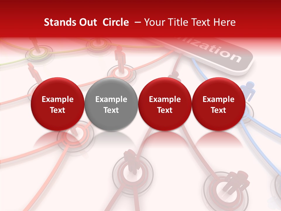 Strategy Organization Maps PowerPoint Template