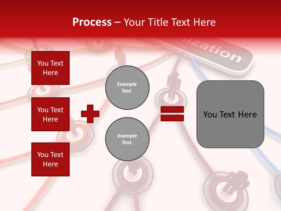 Strategy Organization Maps PowerPoint Template