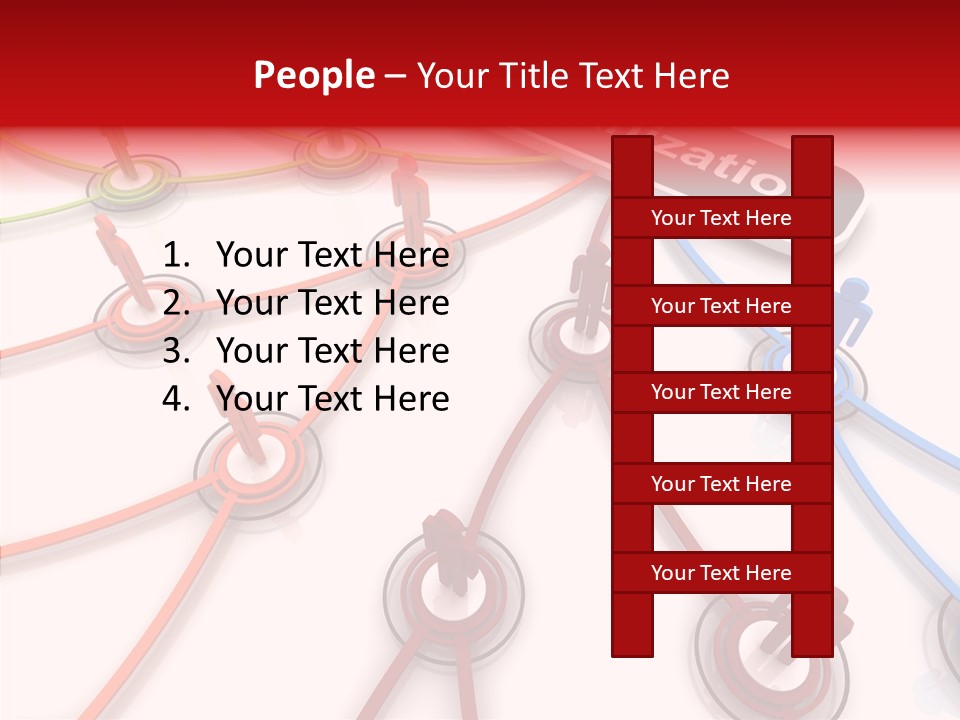 Strategy Organization Maps PowerPoint Template