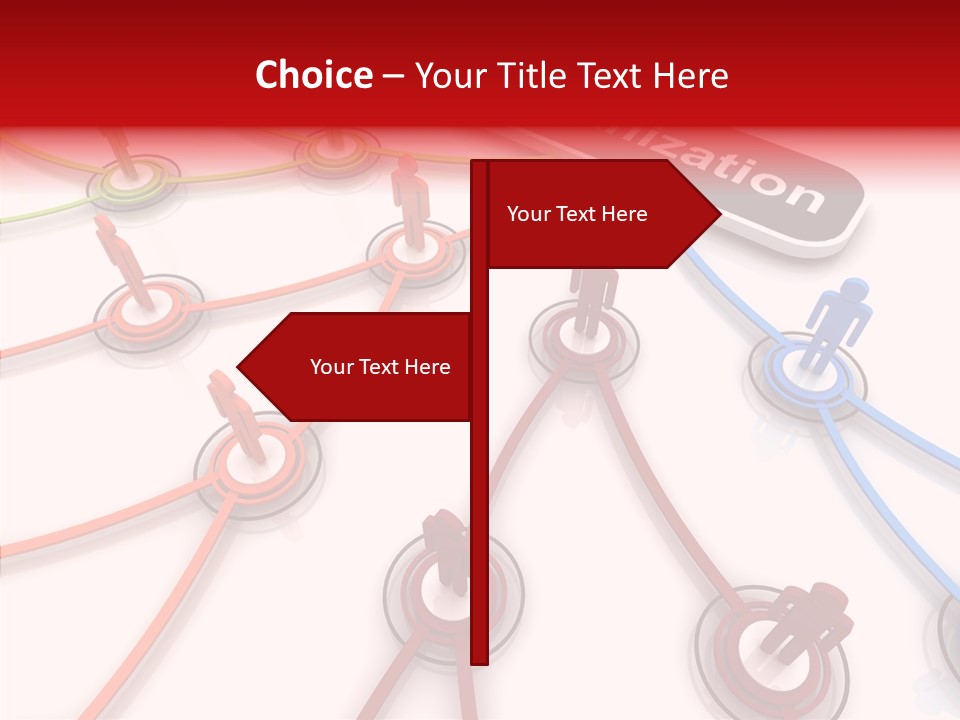 Strategy Organization Maps PowerPoint Template
