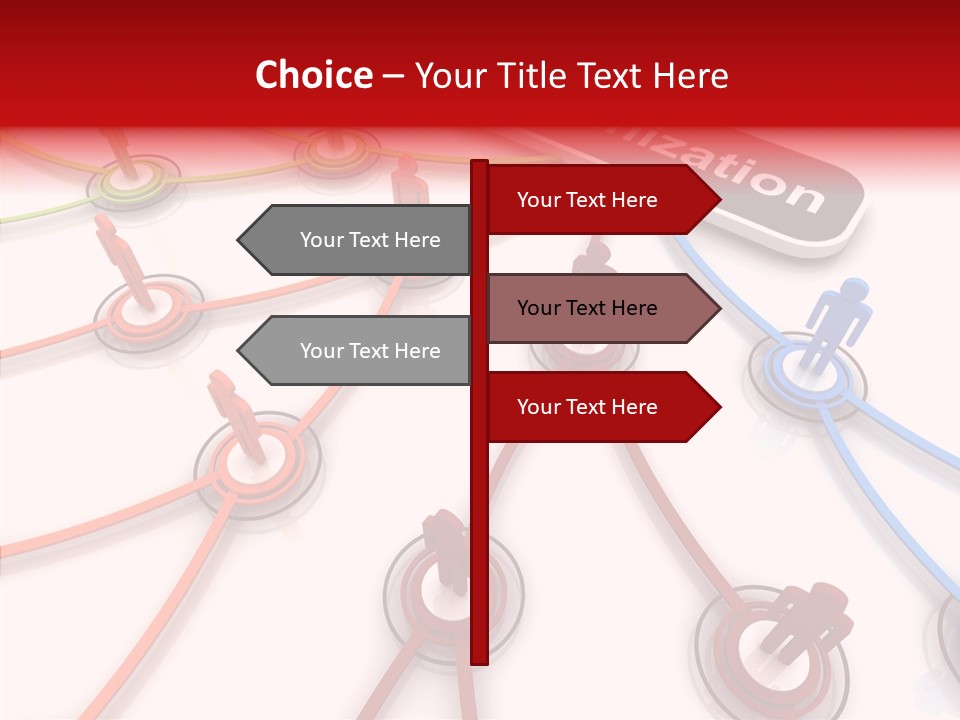 Strategy Organization Maps PowerPoint Template