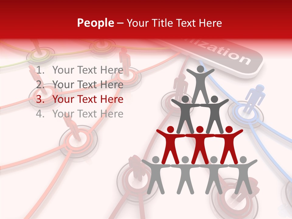 Strategy Organization Maps PowerPoint Template
