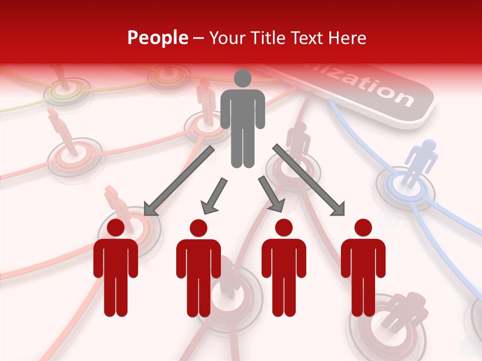 Strategy Organization Maps PowerPoint Template