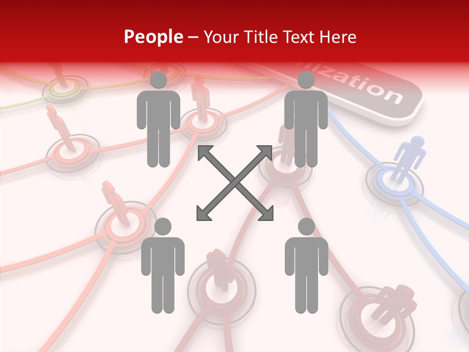 Strategy Organization Maps PowerPoint Template