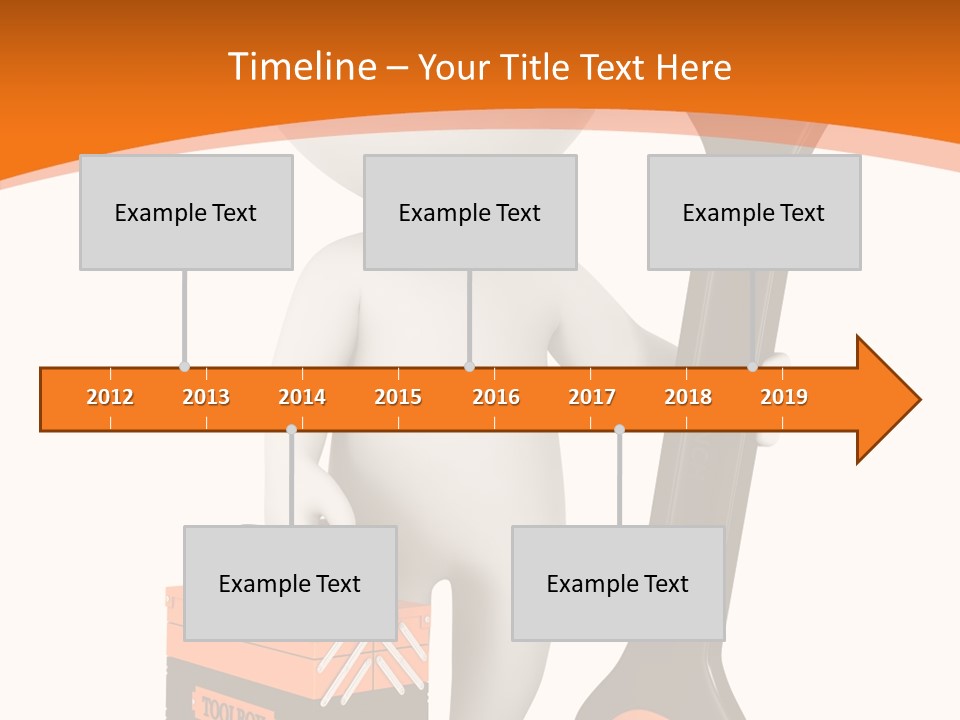 A Person Holding A Wrench And Tool Powerpoint Presentation PowerPoint Template