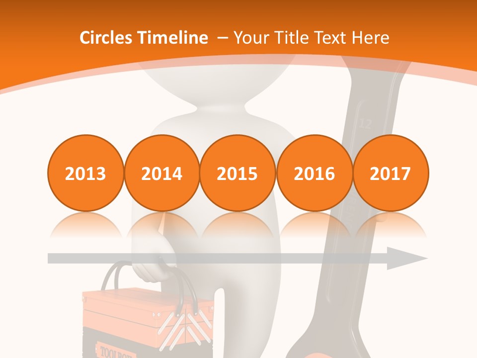 A Person Holding A Wrench And Tool Powerpoint Presentation PowerPoint Template