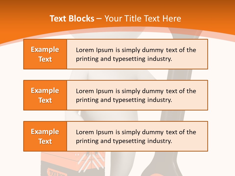 A Person Holding A Wrench And Tool Powerpoint Presentation PowerPoint Template
