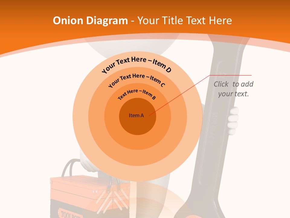 A Person Holding A Wrench And Tool Powerpoint Presentation PowerPoint Template