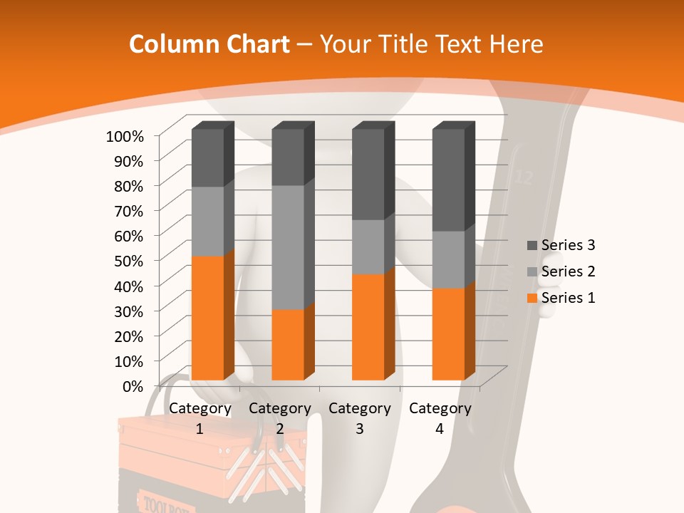 A Person Holding A Wrench And Tool Powerpoint Presentation PowerPoint Template