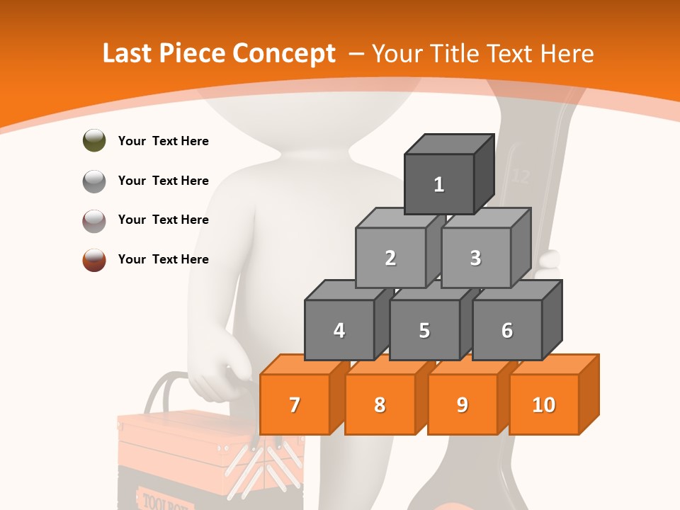 A Person Holding A Wrench And Tool Powerpoint Presentation PowerPoint Template