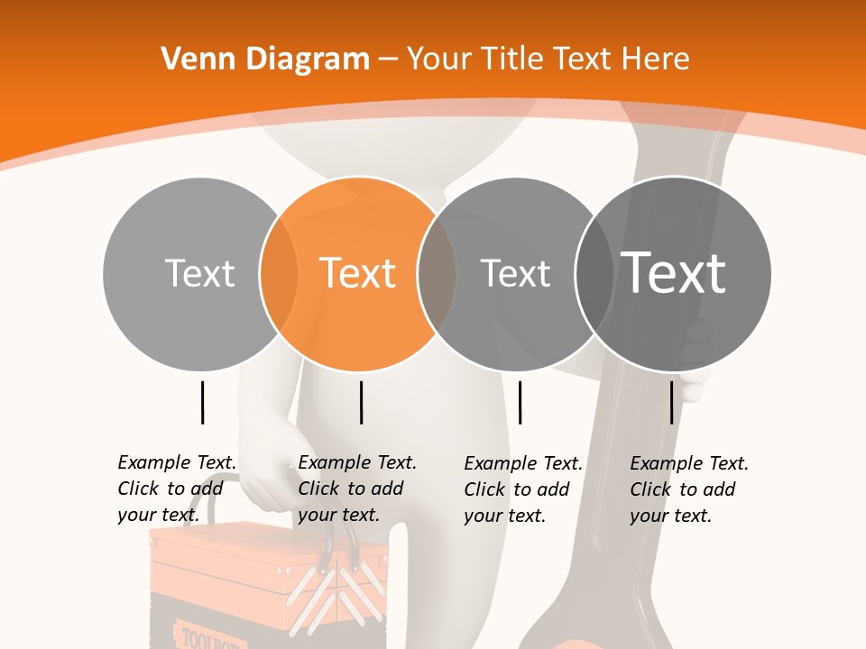 A Person Holding A Wrench And Tool Powerpoint Presentation PowerPoint Template