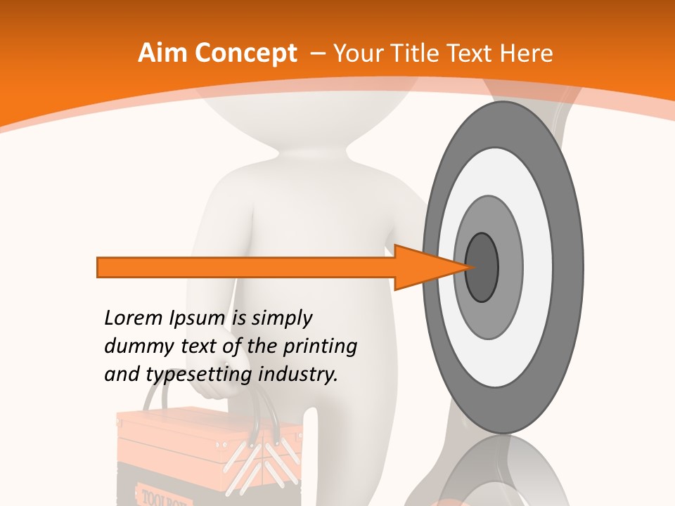 A Person Holding A Wrench And Tool Powerpoint Presentation PowerPoint Template