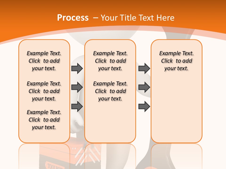 A Person Holding A Wrench And Tool Powerpoint Presentation PowerPoint Template