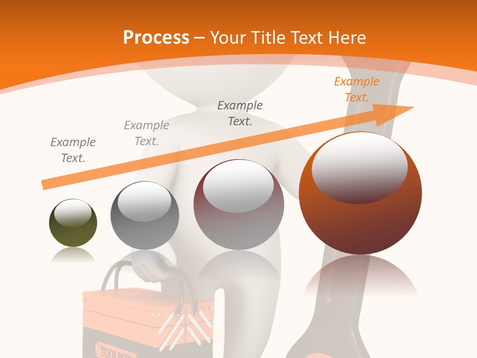 A Person Holding A Wrench And Tool Powerpoint Presentation PowerPoint Template