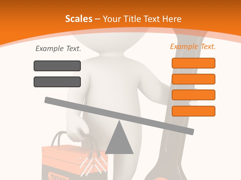 A Person Holding A Wrench And Tool Powerpoint Presentation PowerPoint Template
