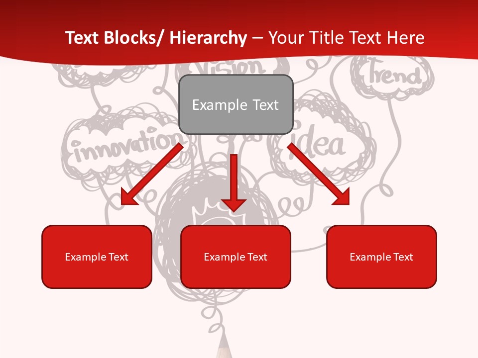 A Pencil With A Bunch Of Speech Bubbles On It PowerPoint Template