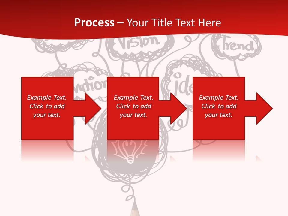 A Pencil With A Bunch Of Speech Bubbles On It PowerPoint Template