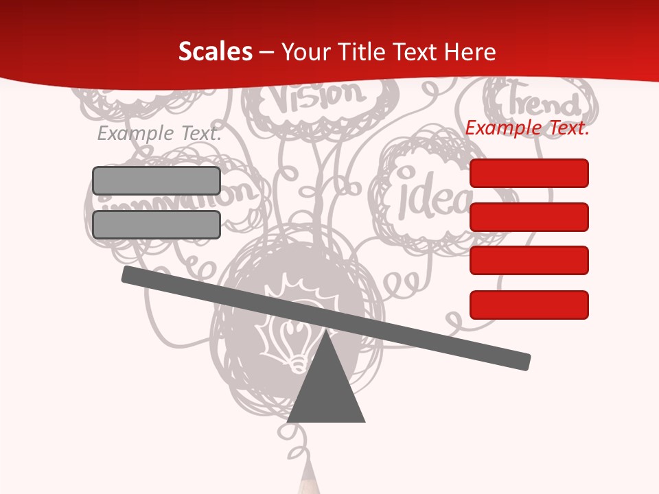 A Pencil With A Bunch Of Speech Bubbles On It PowerPoint Template
