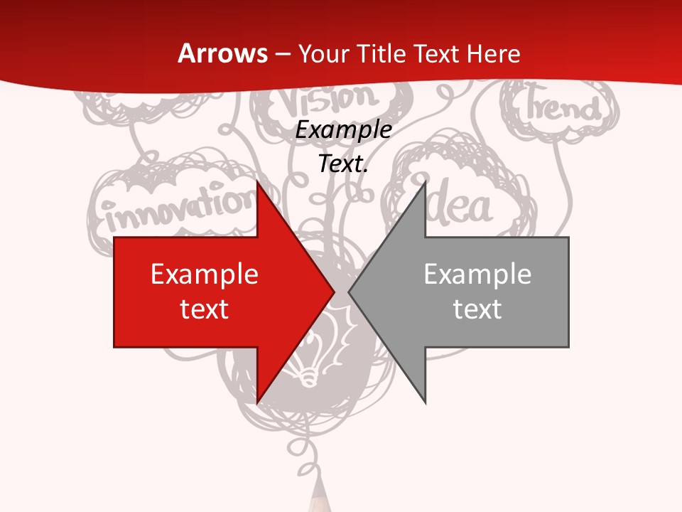 A Pencil With A Bunch Of Speech Bubbles On It PowerPoint Template