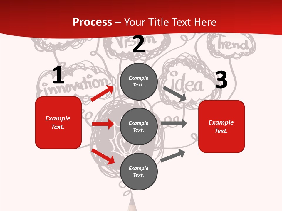 A Pencil With A Bunch Of Speech Bubbles On It PowerPoint Template