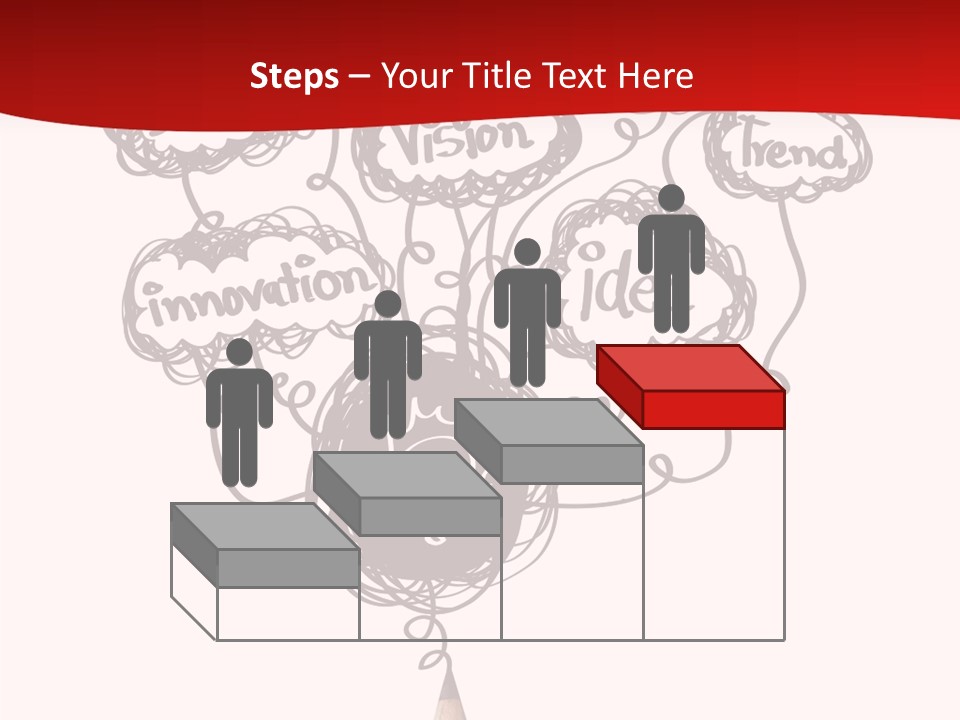 A Pencil With A Bunch Of Speech Bubbles On It PowerPoint Template