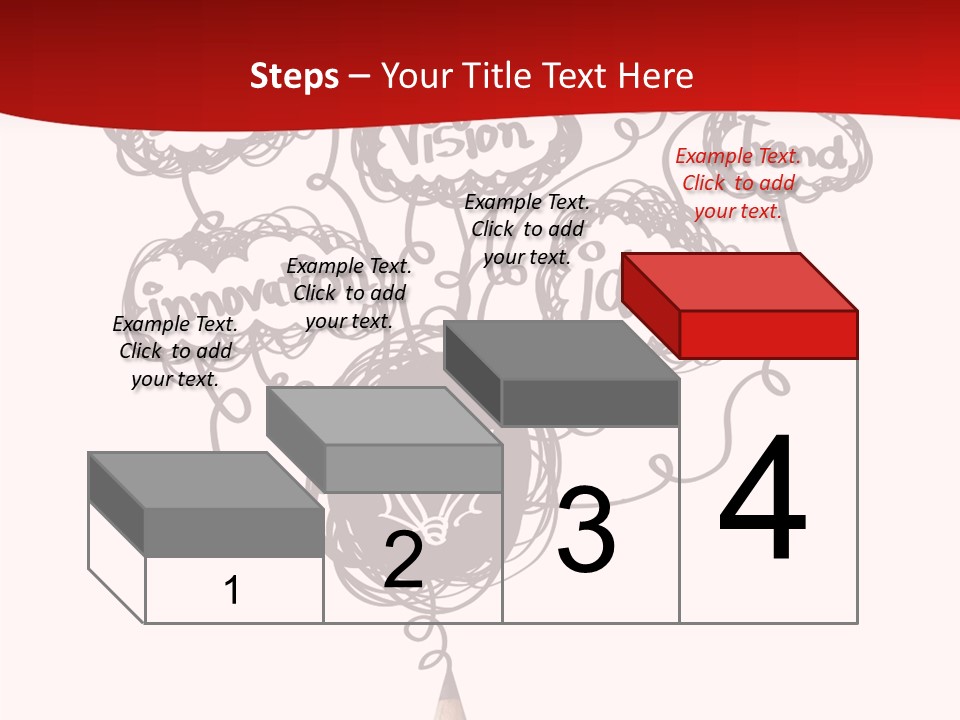 A Pencil With A Bunch Of Speech Bubbles On It PowerPoint Template