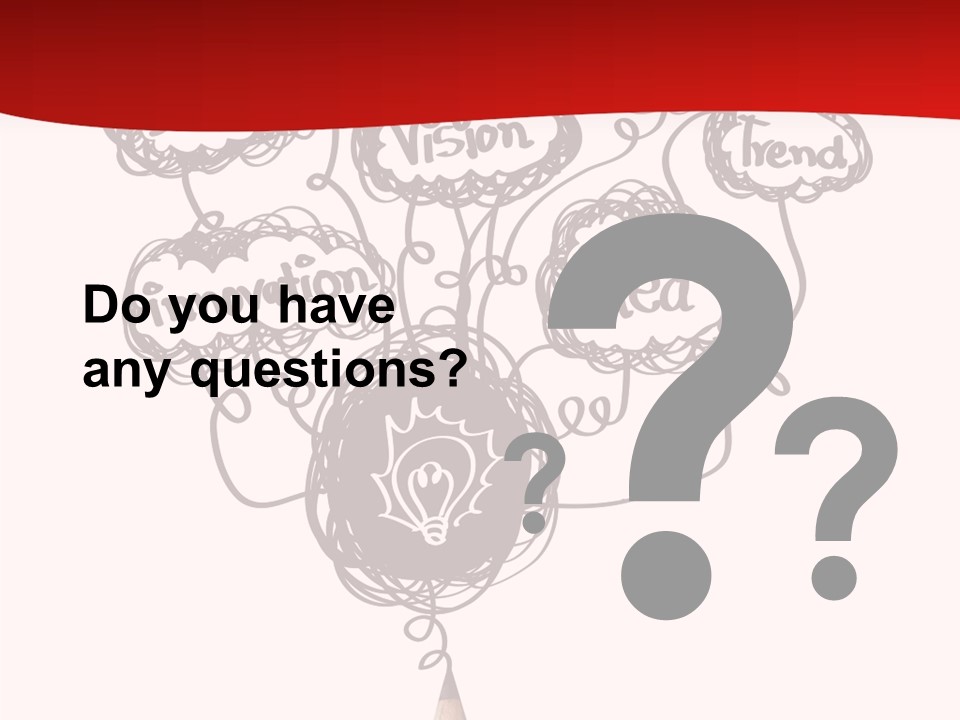 A Pencil With A Bunch Of Speech Bubbles On It PowerPoint Template