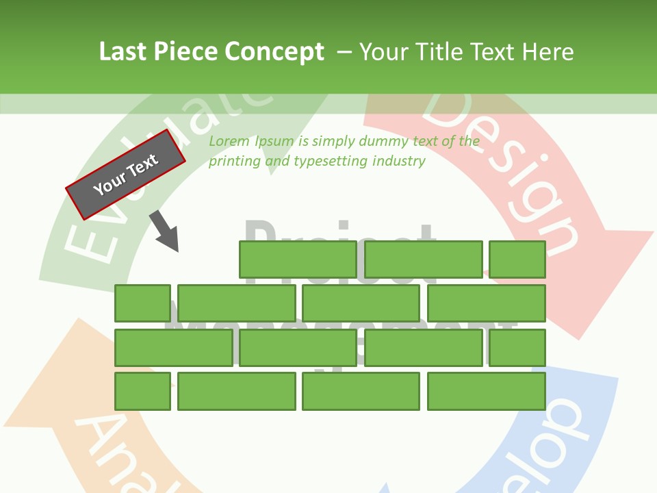 Isolated Design Concept PowerPoint Template