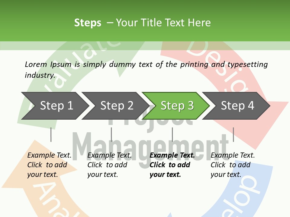 Isolated Design Concept PowerPoint Template
