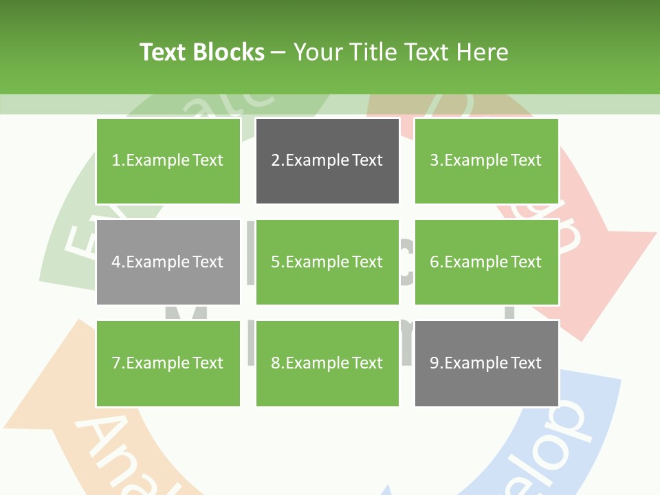 Isolated Design Concept PowerPoint Template