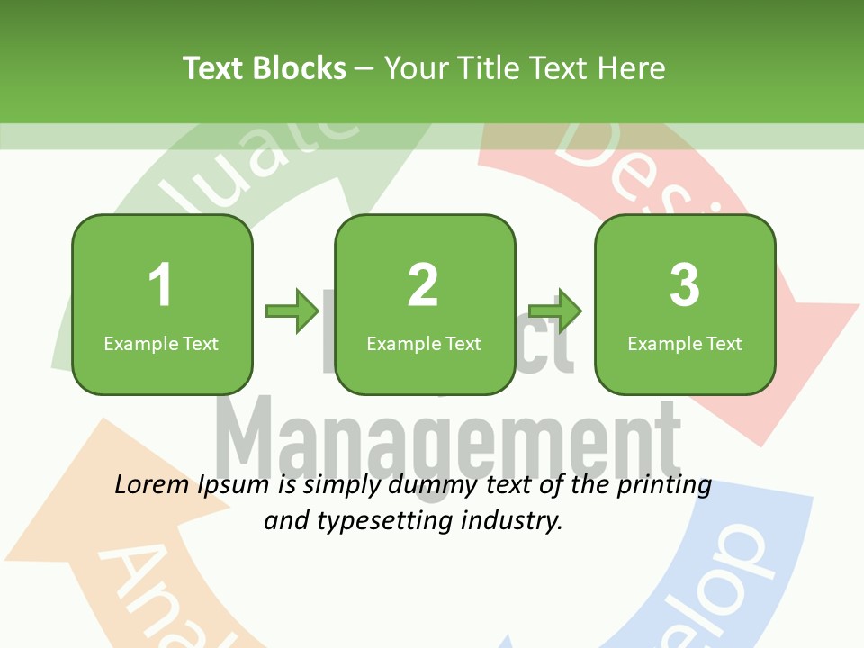 Isolated Design Concept PowerPoint Template