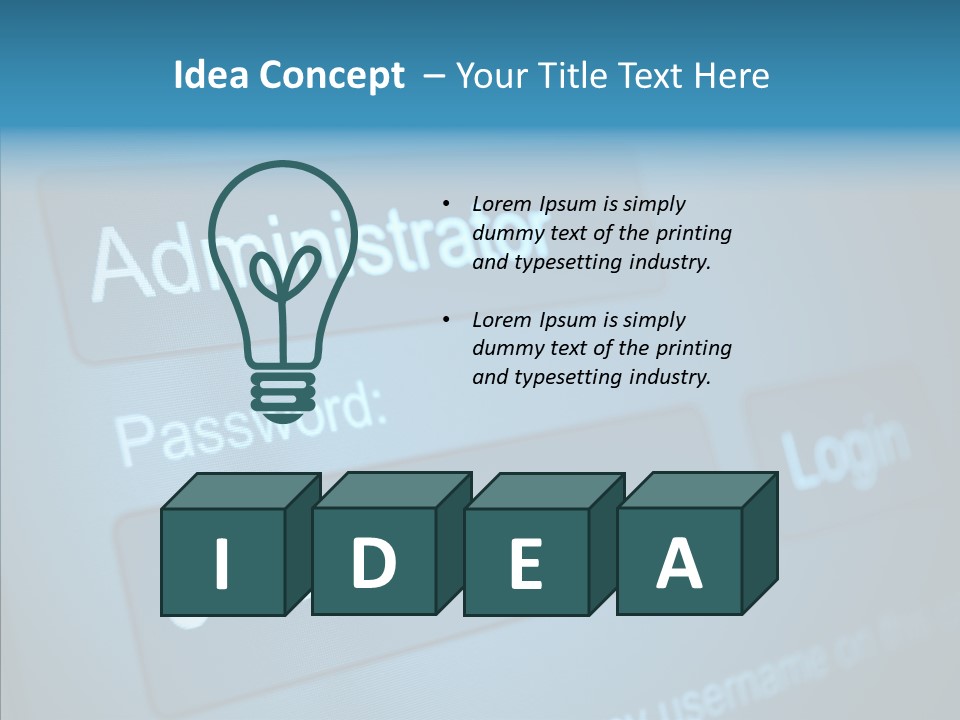 User Entry Piracy PowerPoint Template