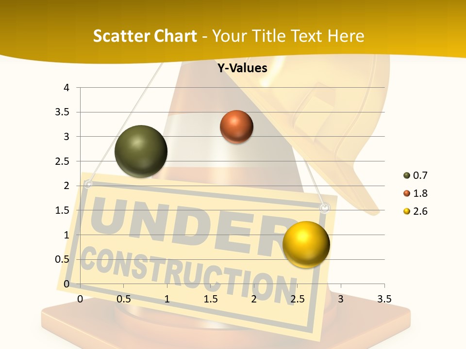 Warning Site Plank PowerPoint Template