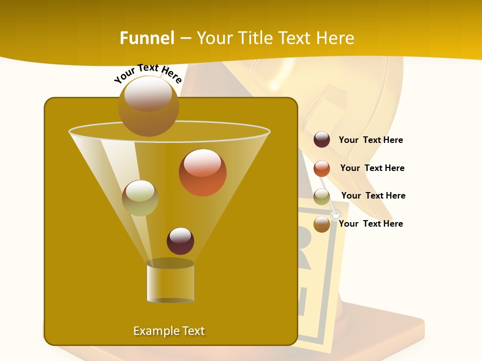 Warning Site Plank PowerPoint Template