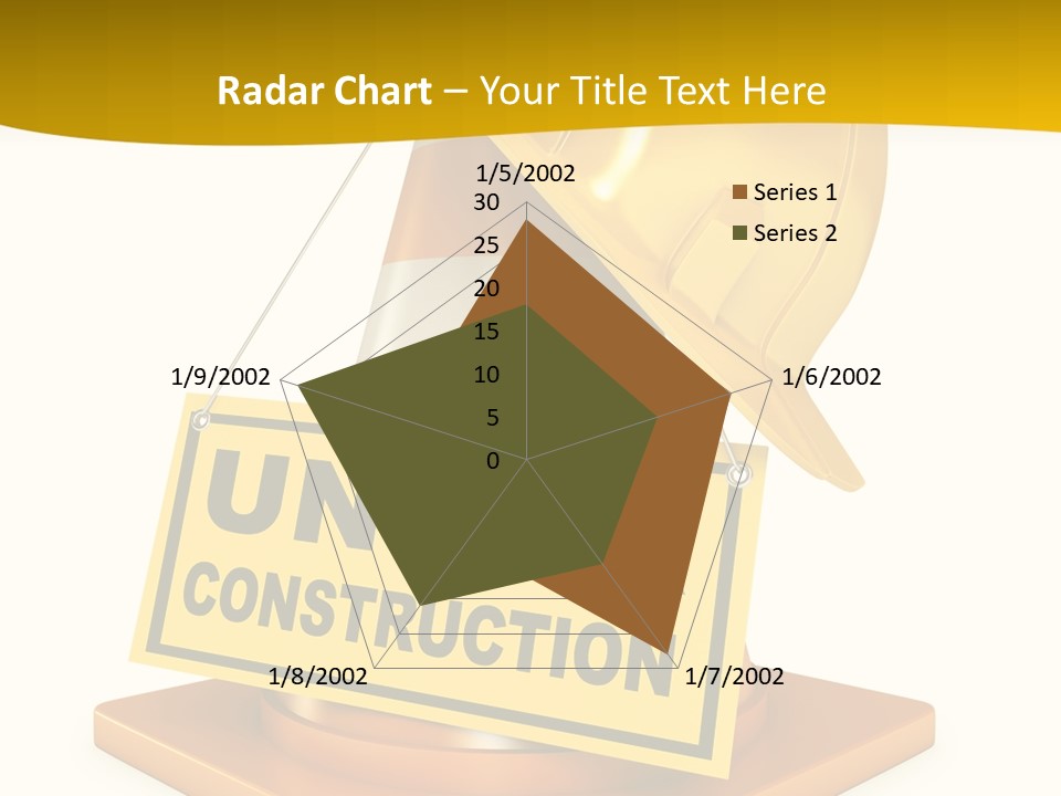Warning Site Plank PowerPoint Template