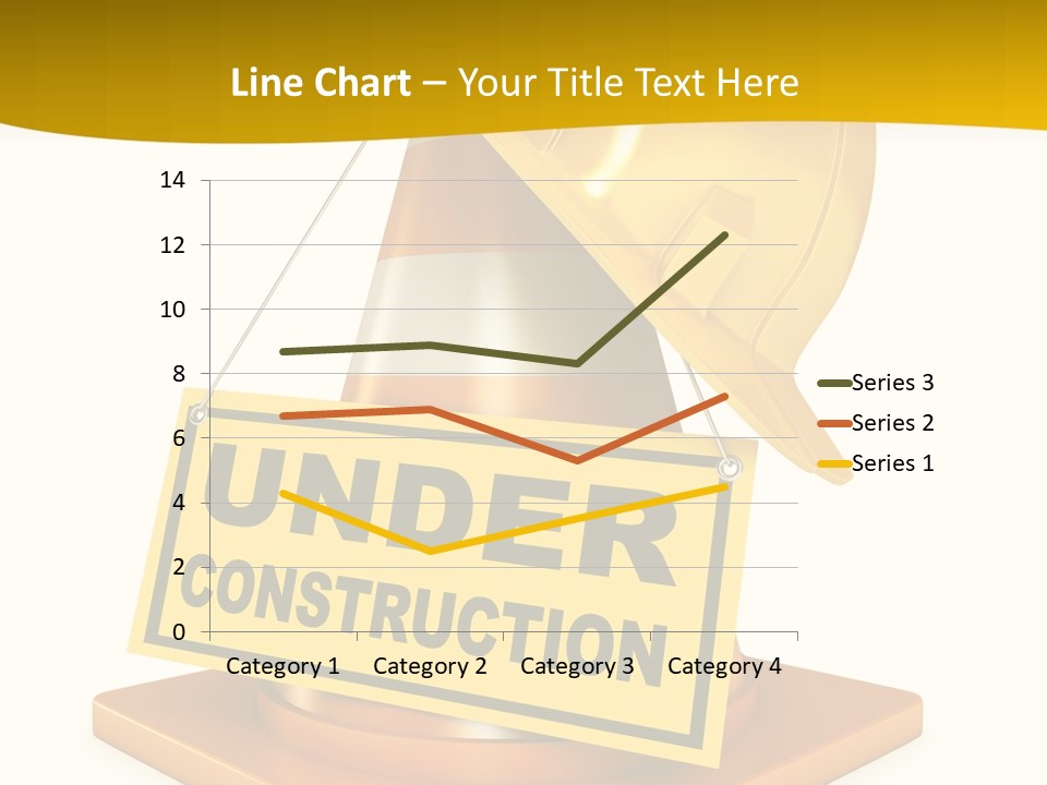 Warning Site Plank PowerPoint Template