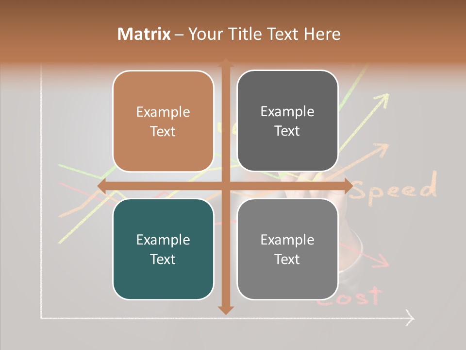 Speed Perform Hand PowerPoint Template