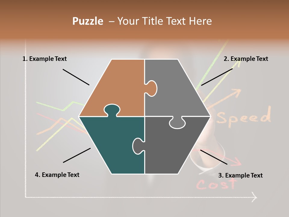Speed Perform Hand PowerPoint Template