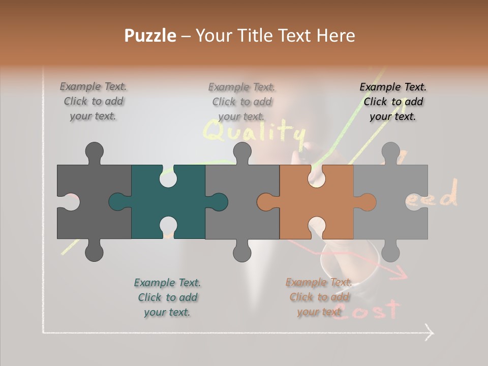 Speed Perform Hand PowerPoint Template