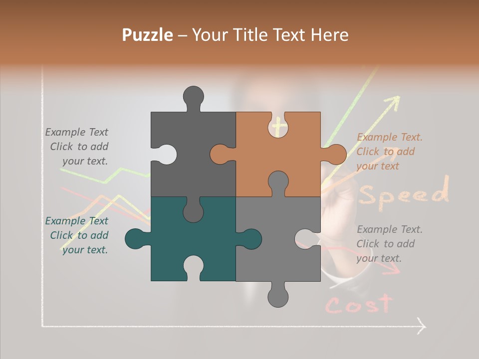 Speed Perform Hand PowerPoint Template