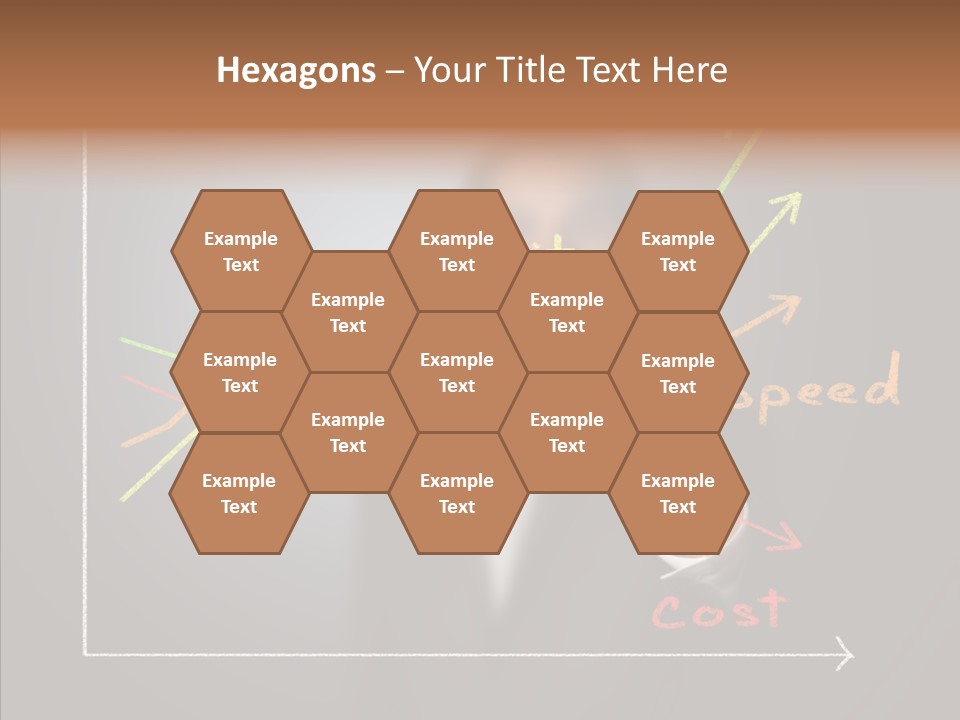 Speed Perform Hand PowerPoint Template