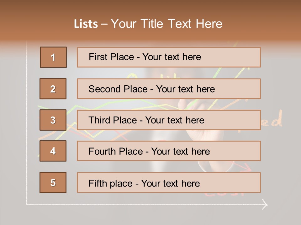 Speed Perform Hand PowerPoint Template