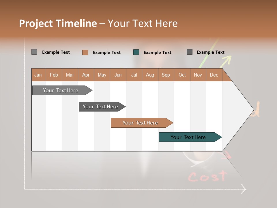 Speed Perform Hand PowerPoint Template
