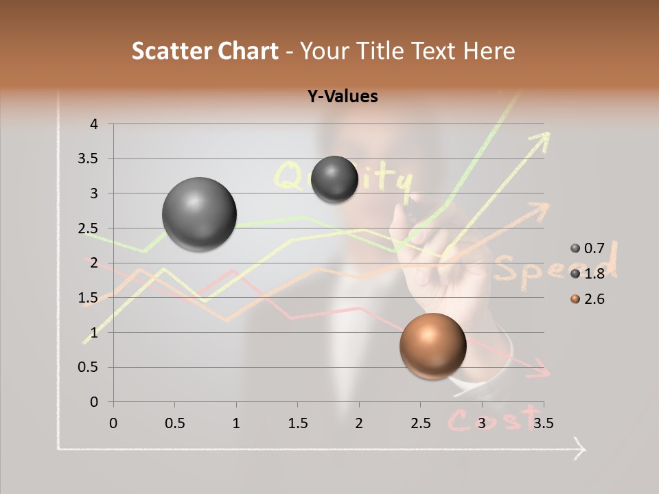 Speed Perform Hand PowerPoint Template