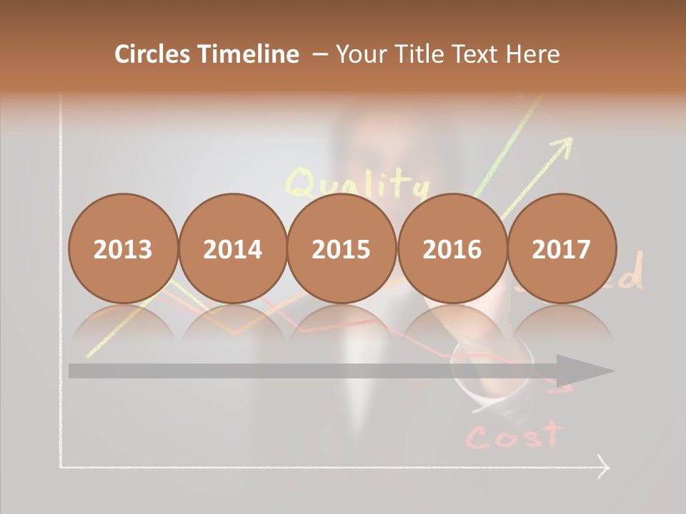 Speed Perform Hand PowerPoint Template