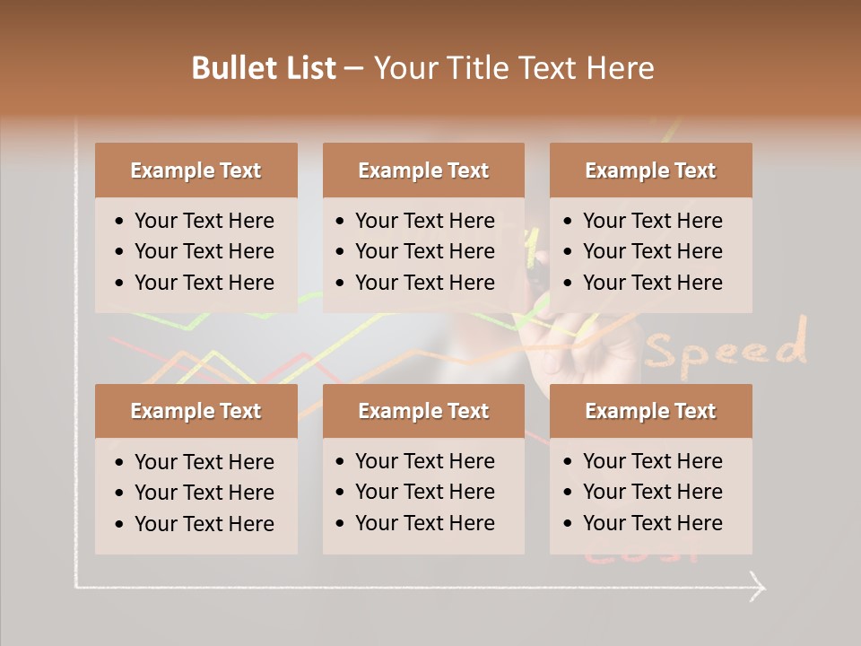 Speed Perform Hand PowerPoint Template