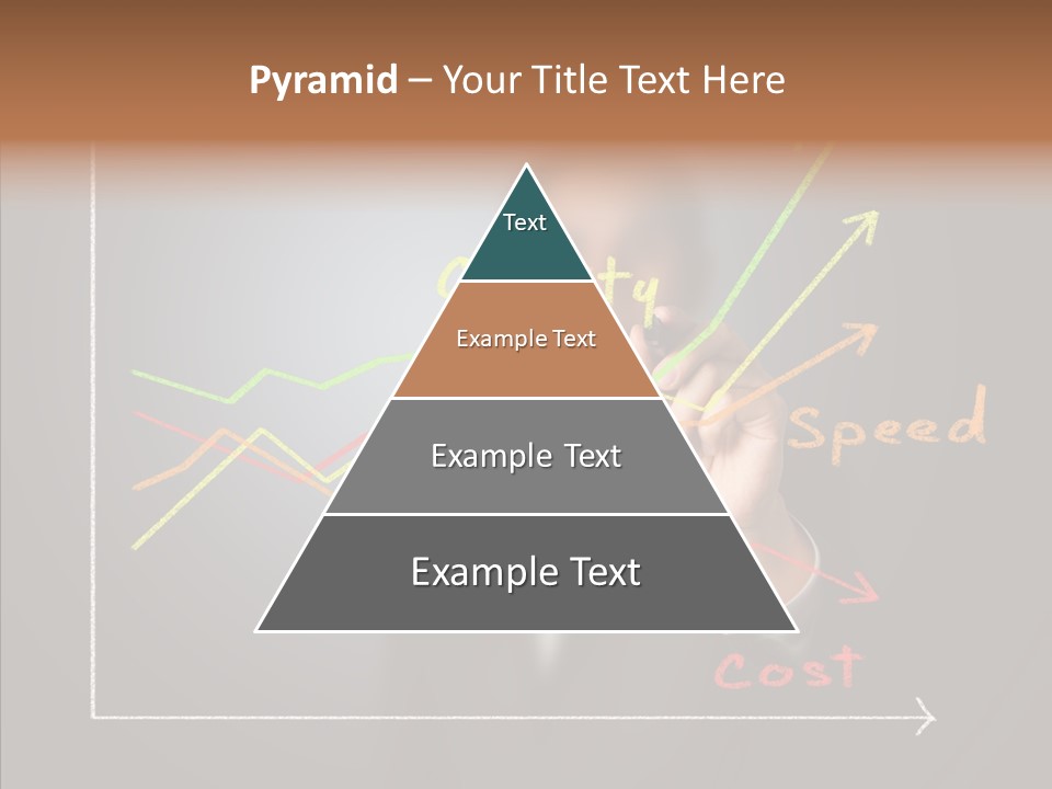 Speed Perform Hand PowerPoint Template
