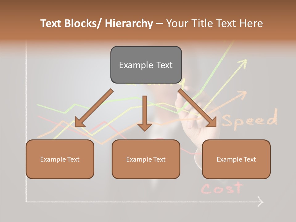 Speed Perform Hand PowerPoint Template